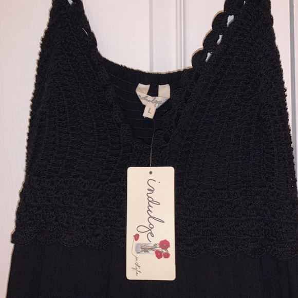 Spaghetti strap knit top dress - Picture 2 of 4